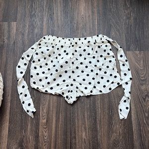 Anja Paris Polka Dot Shorts